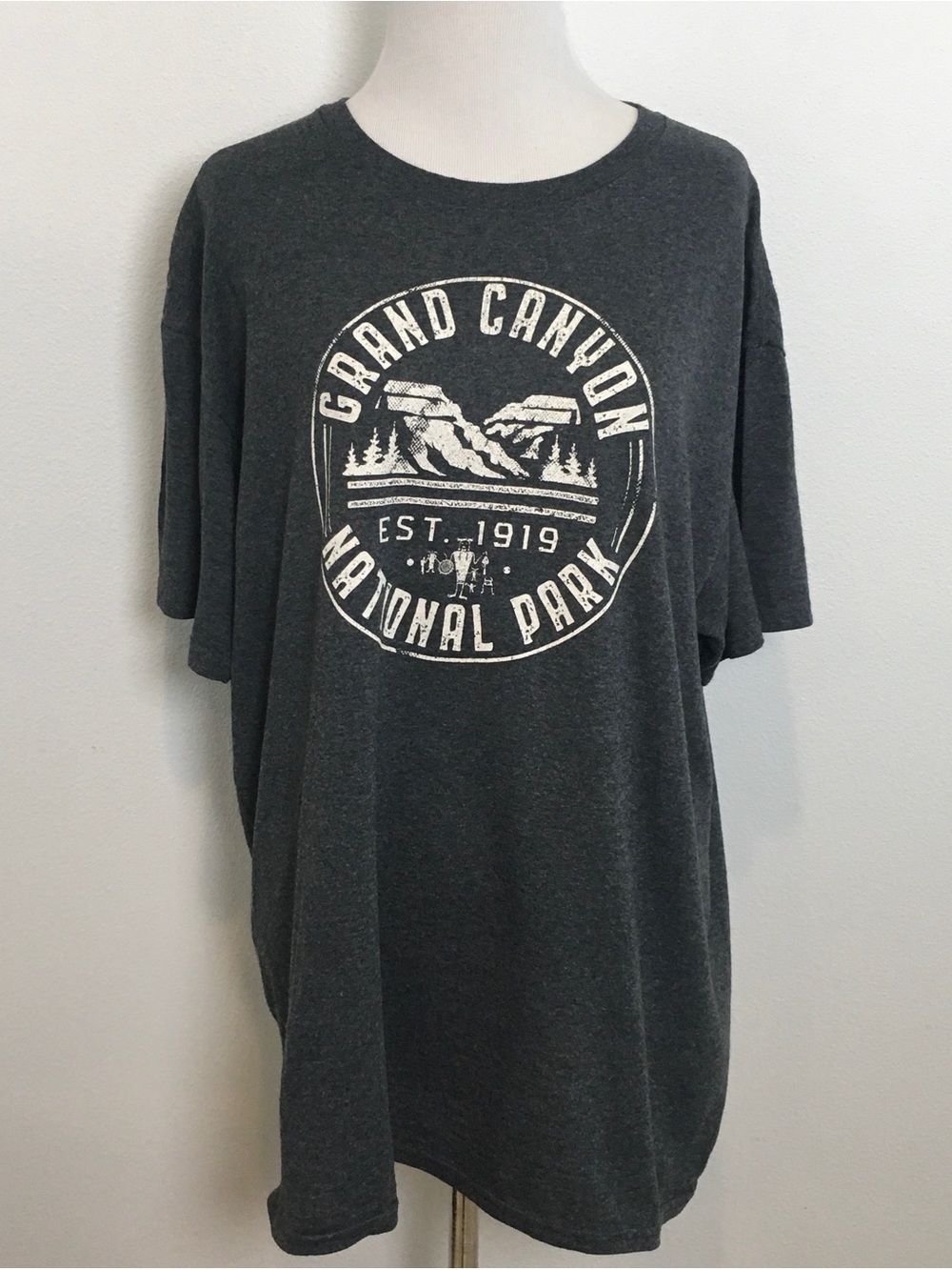 Delta Charcoal Grand Canyon National Park Graphic Tee
